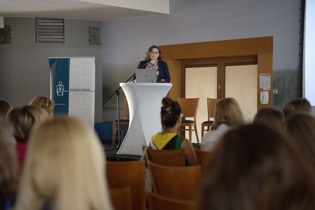 Prelekcja w czasie konferencji "Kobiety mają wybór" w Olsztynie