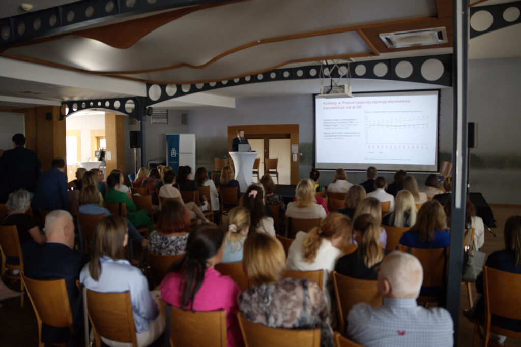 Prelekcja w czasie konferencji "Kobiety mają wybór" w Olsztynie